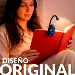 Luz de lectura orientable “Solo una página más”
