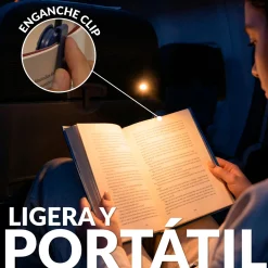 Luz de lectura orientable “Solo una página más”