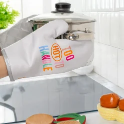 Manoplas cocina “Too hot to handle”