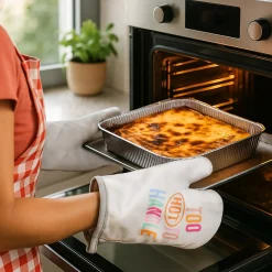 Manoplas cocina “Too hot to handle”