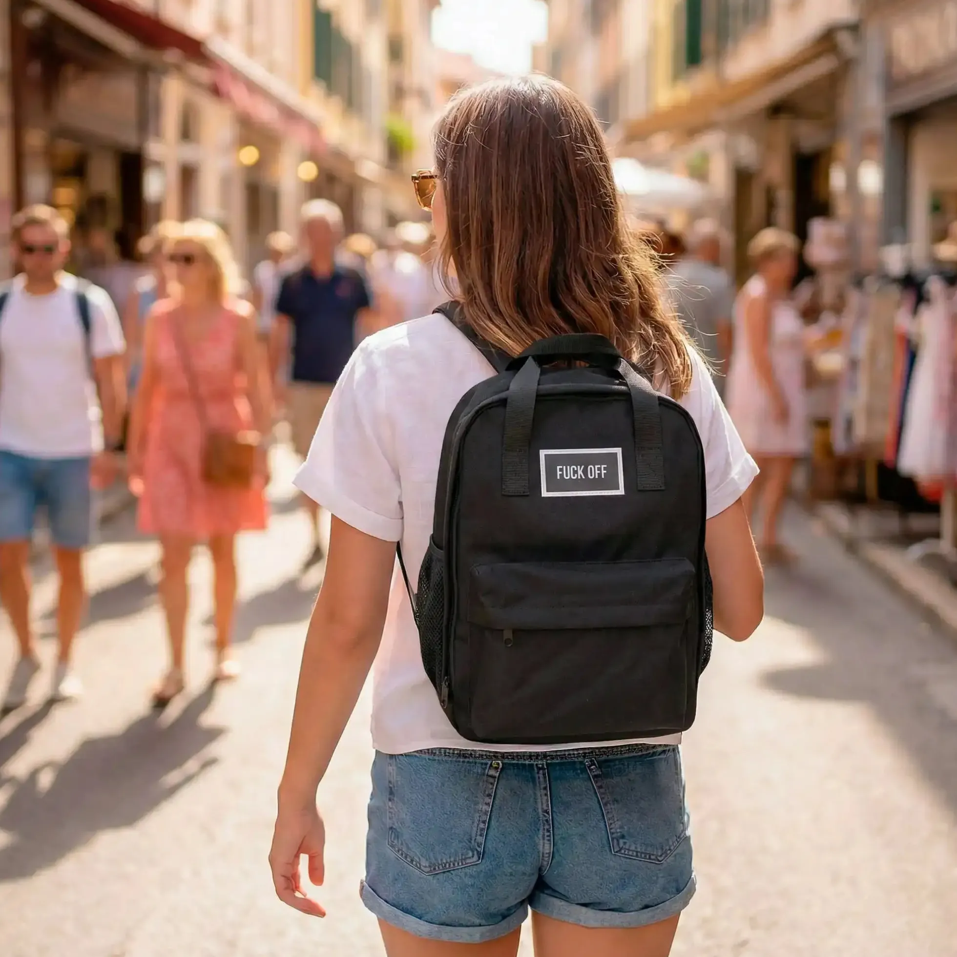Mochila "Fuck off"