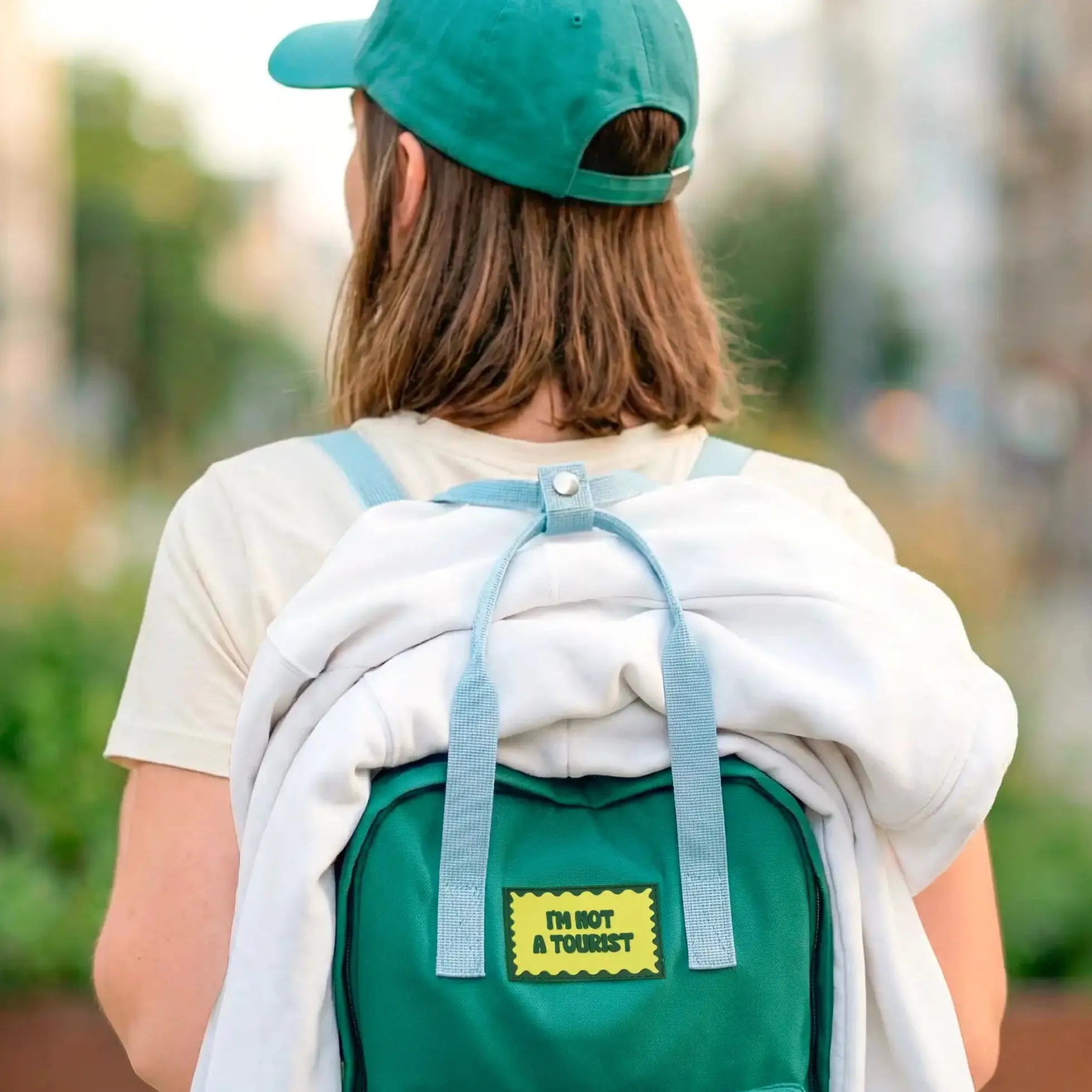 Mochila "I’m not a tourist"