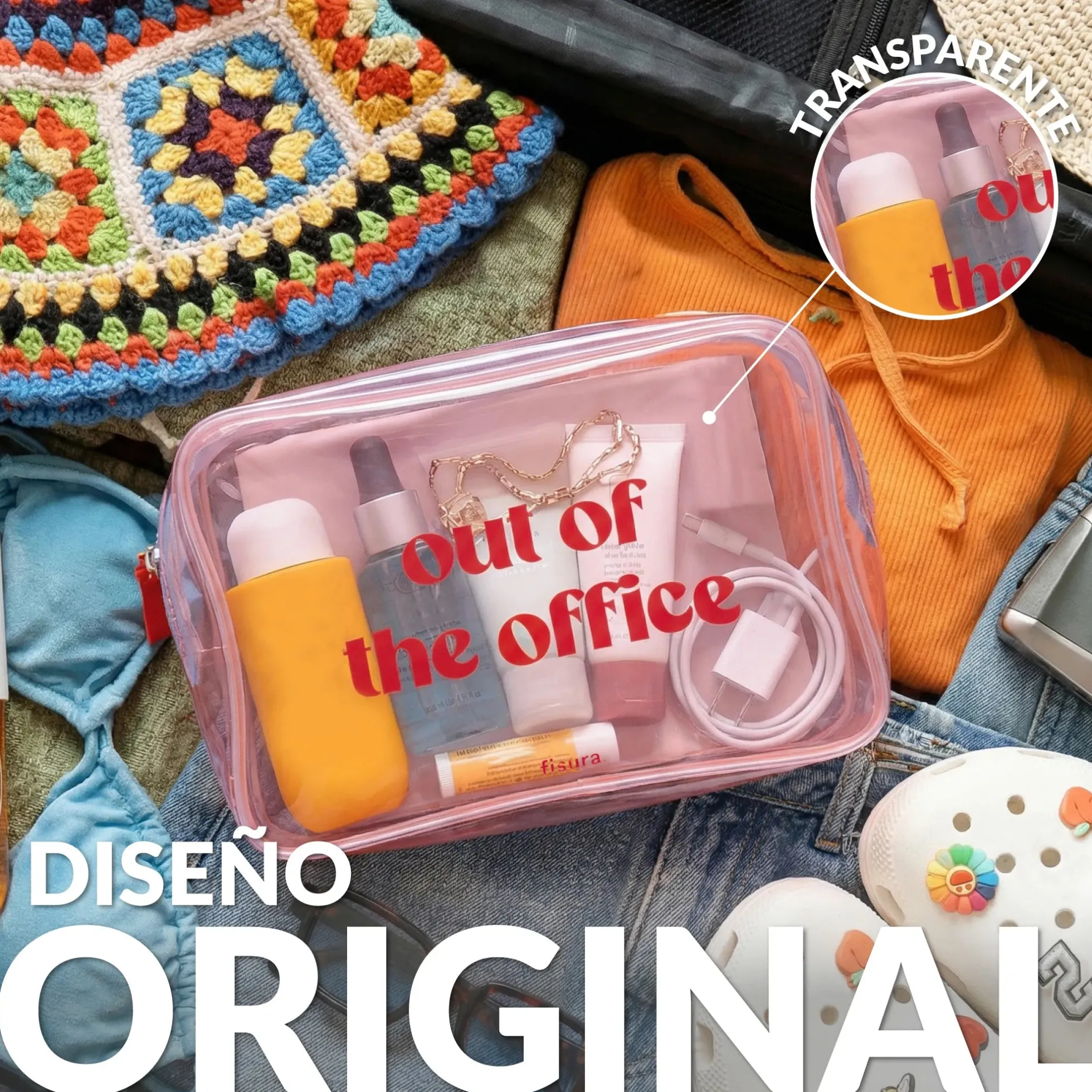 Neceser de viaje "Out of the office"