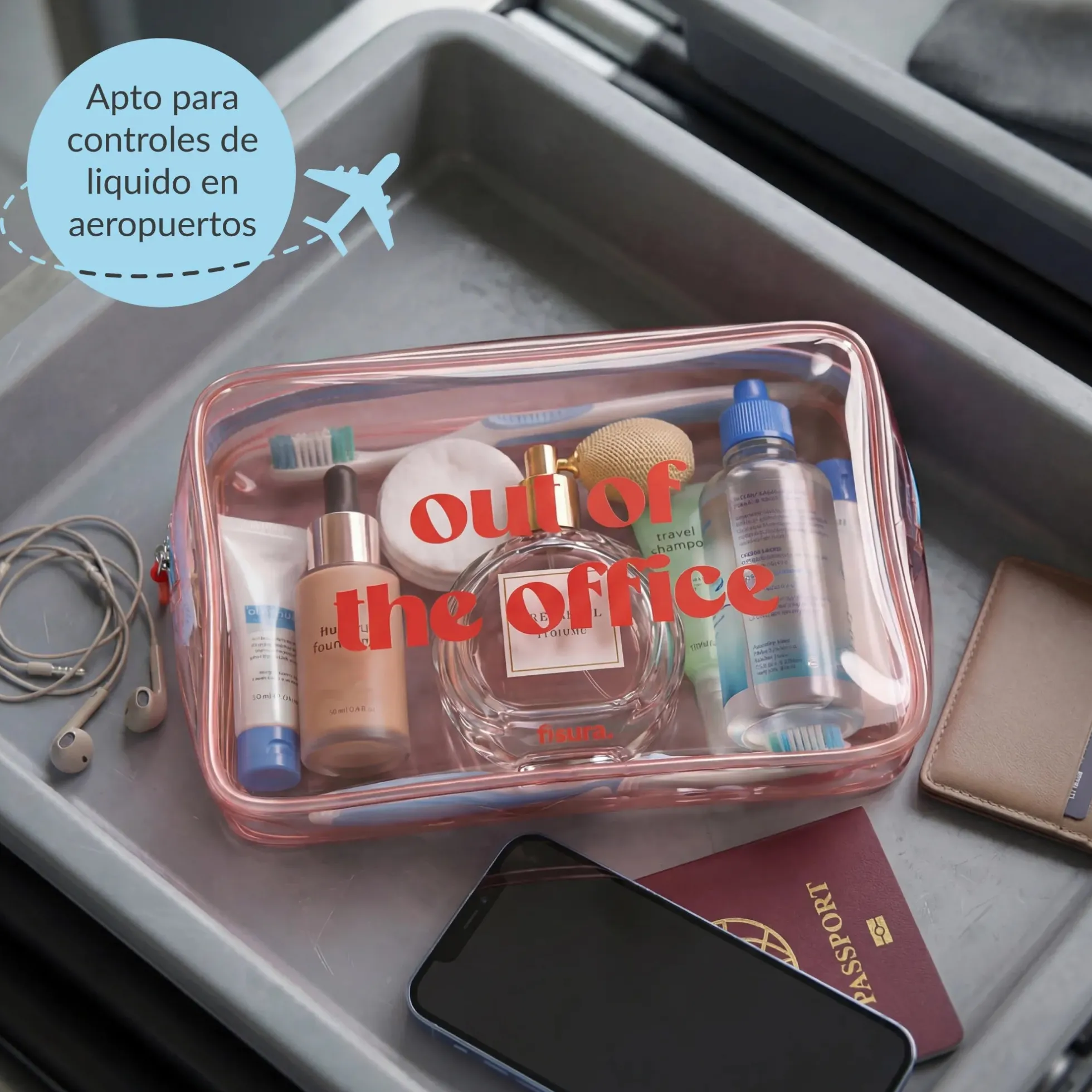 Neceser de viaje "Out of the office"