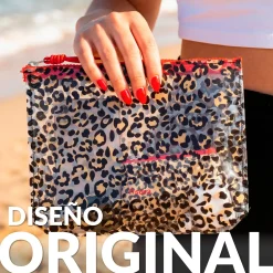 Neceser triple “Leopardo”