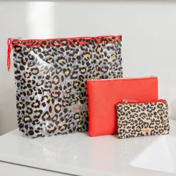Neceser triple “Leopardo”