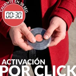Pack de 2 calentadores de manos tocadiscos y vinilo