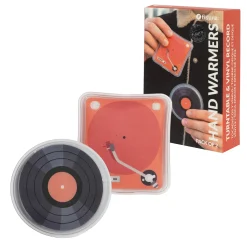 Pack de 2 calentadores de manos tocadiscos y vinilo