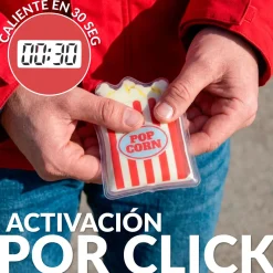 Pack de 2 calentadores de manos palomitas y entrada