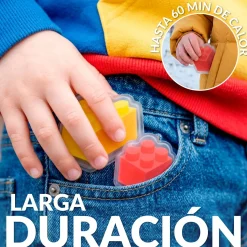 Pack de 2 calentadores de manos piezas de construcción