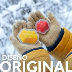 Pack de 2 calentadores de manos piezas de construcción