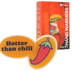 Pack de 2 calentadores de manos “hotter than chili”