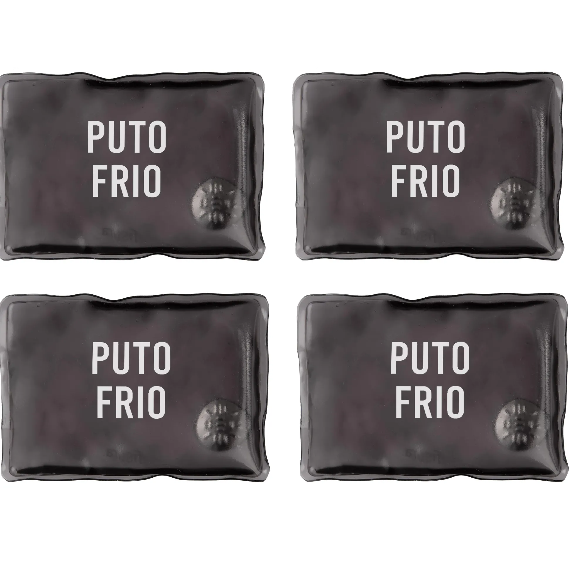 Pack de 4 calentadores de manos “Puto frío"