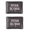 Pack de 2 calentadores de manos “Putain de froid”