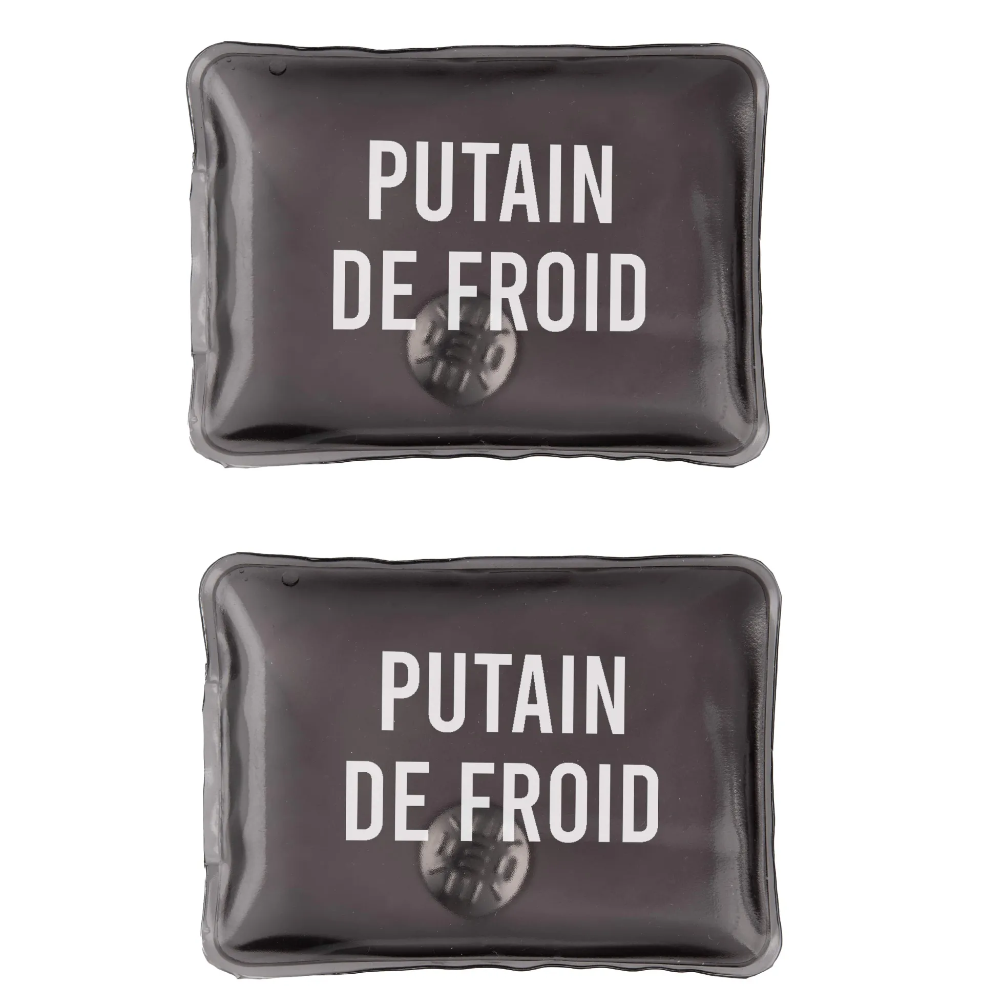 Pack de 2 calentadores de manos “Putain de froid”