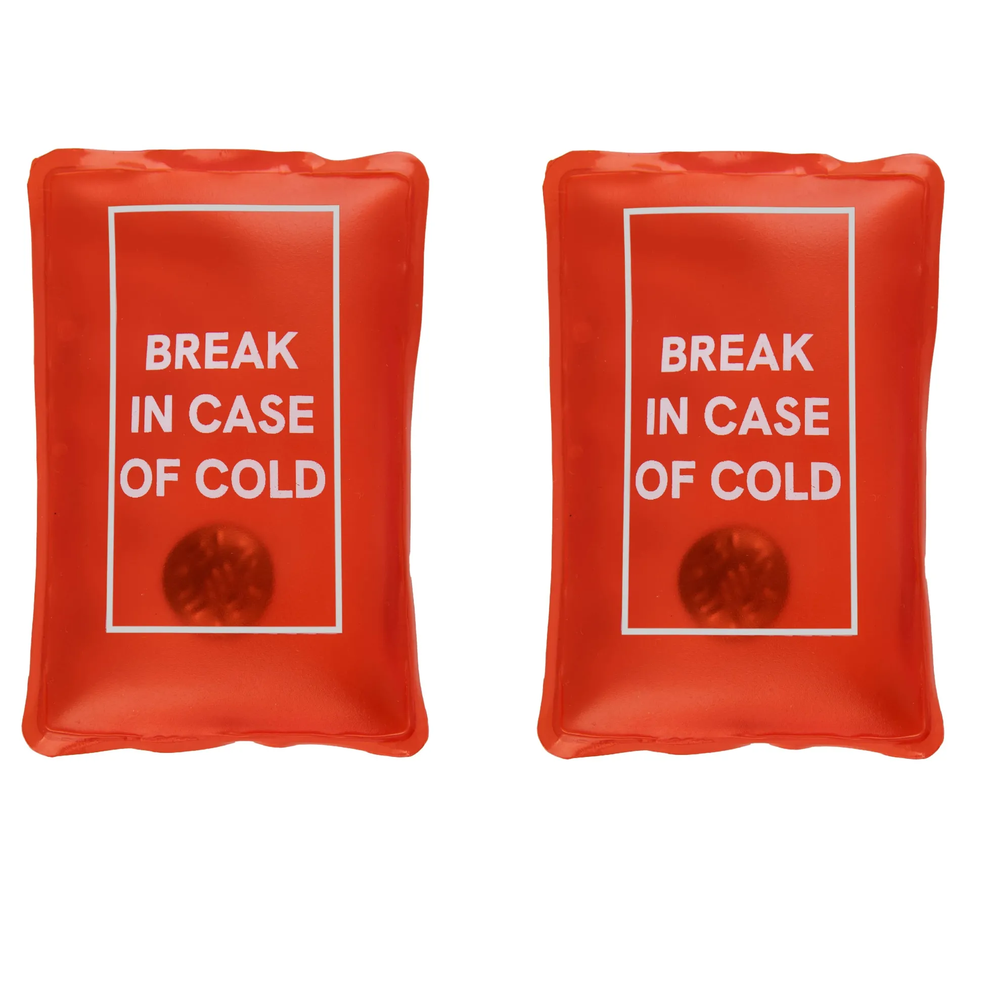 Pack de 2 calentadores de manos “Break in case of cold”