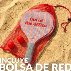 Palas de playa "Out of the office"