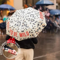 Paraguas plegable “Born to be wild”