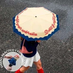 Paraguas plegable “Don’t forget your umbrella”