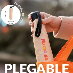 Paraguas plegable “No me da la vida”
