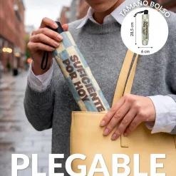 Paraguas plegable “Suficiente por hoy”