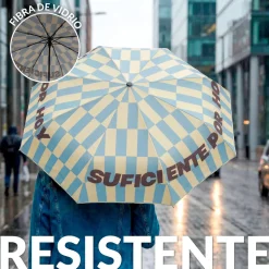 Paraguas plegable “Suficiente por hoy”