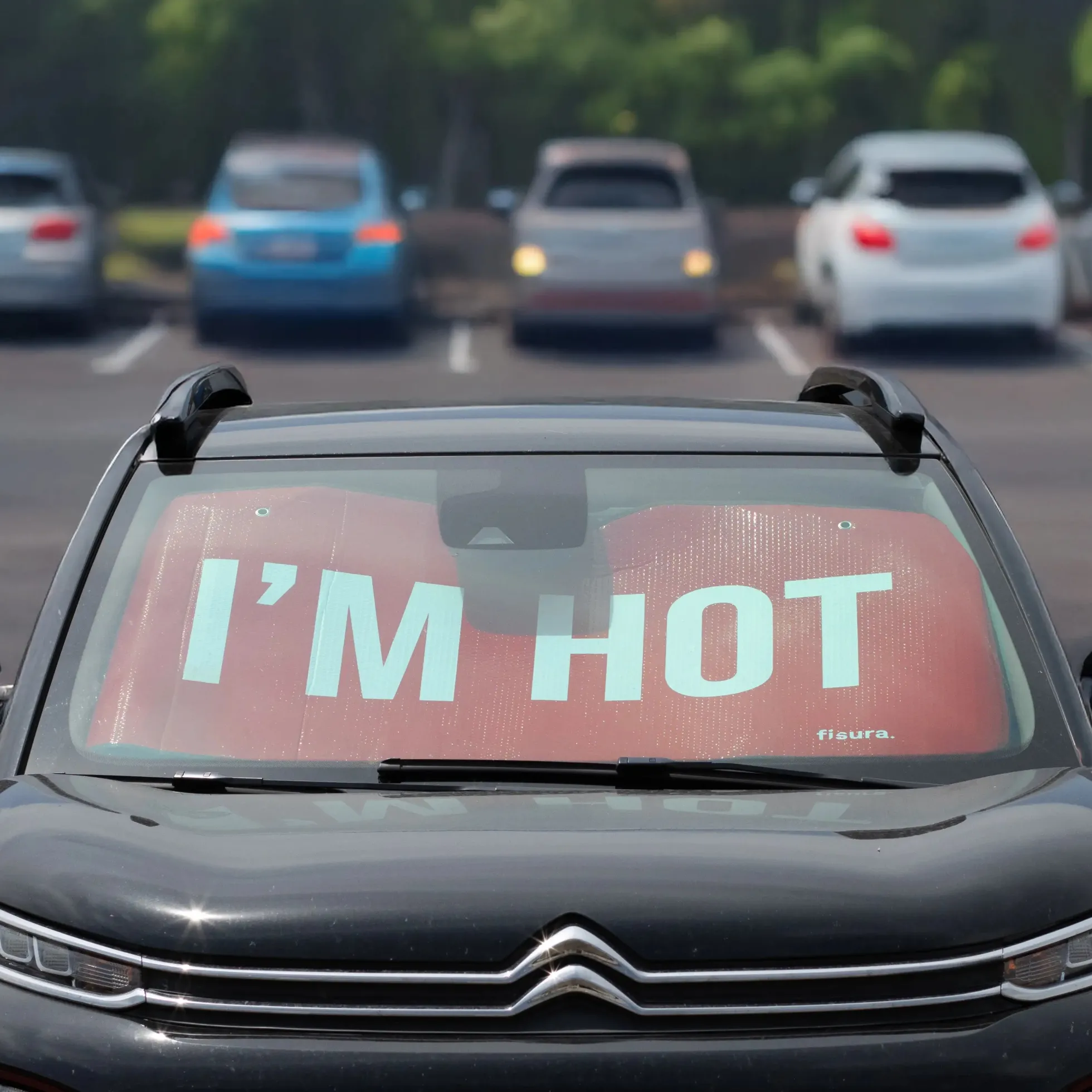 Parasol coche “I’m hot”