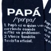Par de calcetines chico “Papá” azul - Español