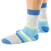 Par de calcetines unisex "Mapa de Barcelona"