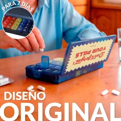 Pastillero “Don’t forget your pills”