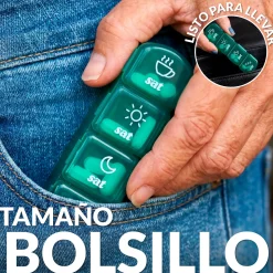 Pastillero “Handle with care”