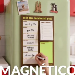 Planner magnético “Is it the weekend yet?”