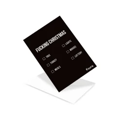 Postal "Fucking Christmas"