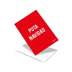 Postal "Puta Navidad"