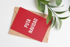 Postal "Puta Navidad"