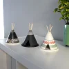 Quemador de Incienso Tipi Negro