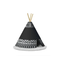 Quemador de Incienso Tipi Negro