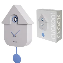 Reloj Cuco Casita Gris