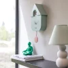 Reloj Cuco Casita Menta