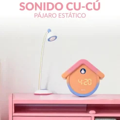 Reloj cuco digital degradado