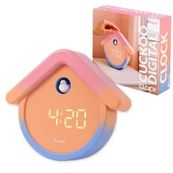 Reloj cuco digital degradado