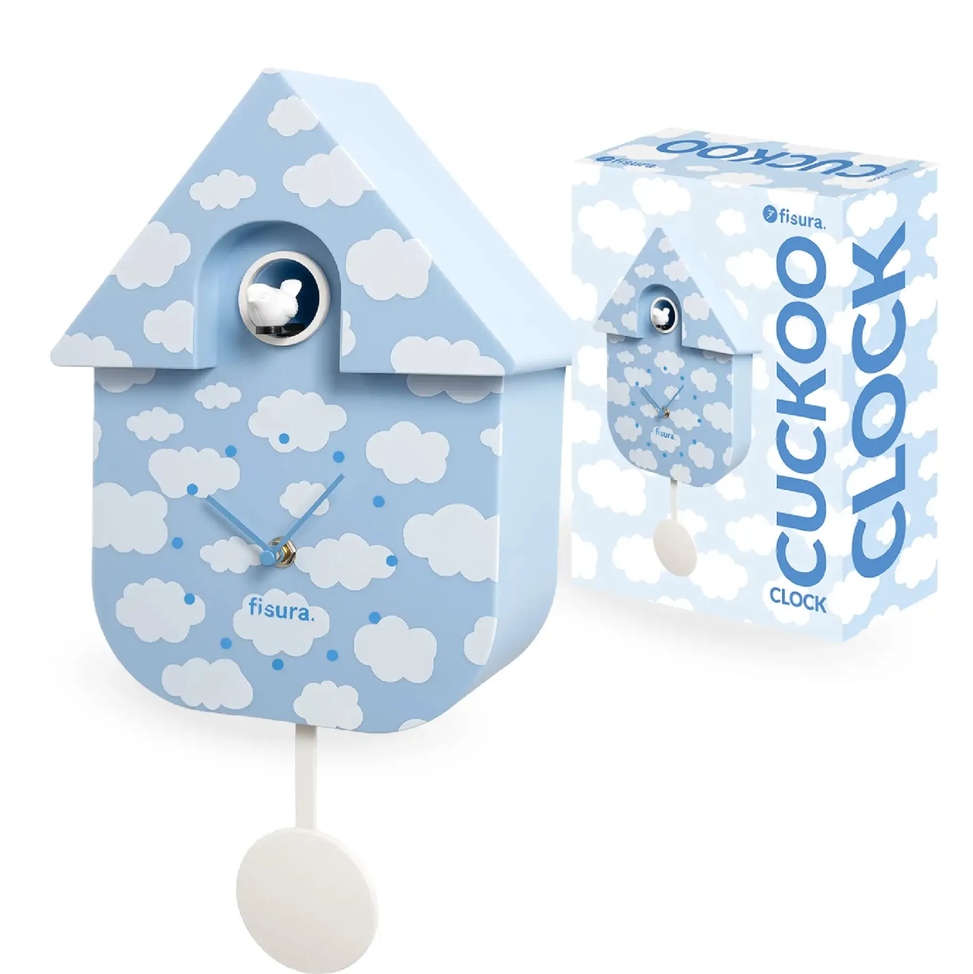 Reloj de cuco "nubes"
