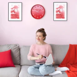 Reloj de pared “Better late than ugly”