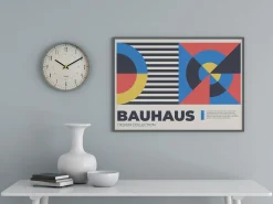 Reloj de pared gris Gimpo
