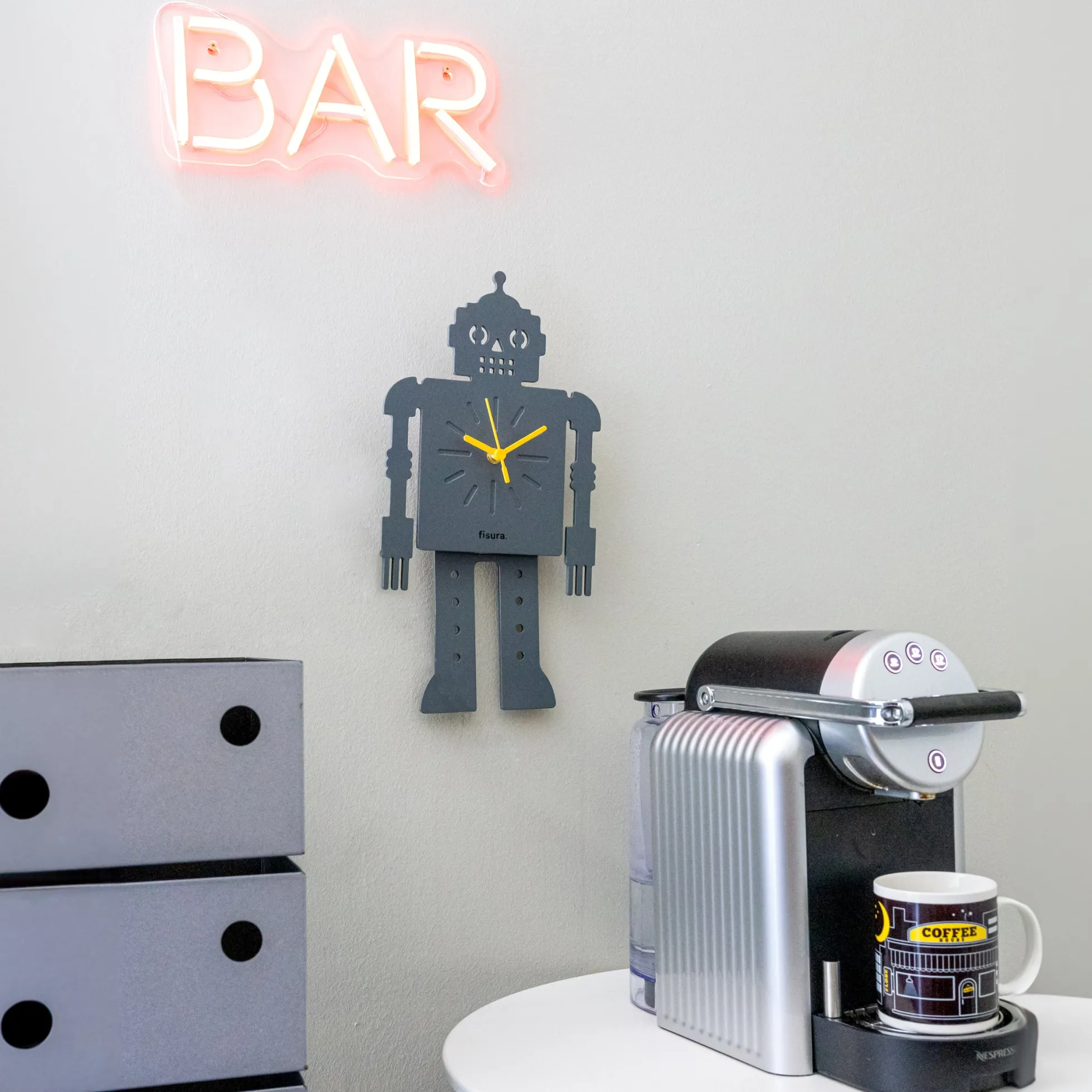Reloj de pared “robot”