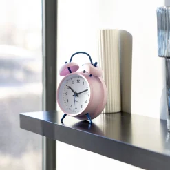 Reloj despertador Retro Rosa & Azul