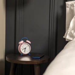 Reloj despertador Retro Rosa & Azul