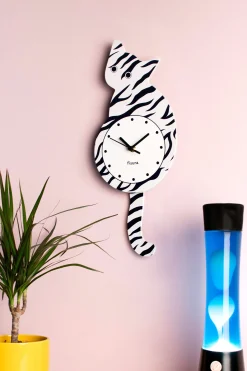 Reloj gato atigrado