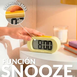 Reloj gummy amarillo