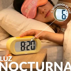 Reloj gummy amarillo